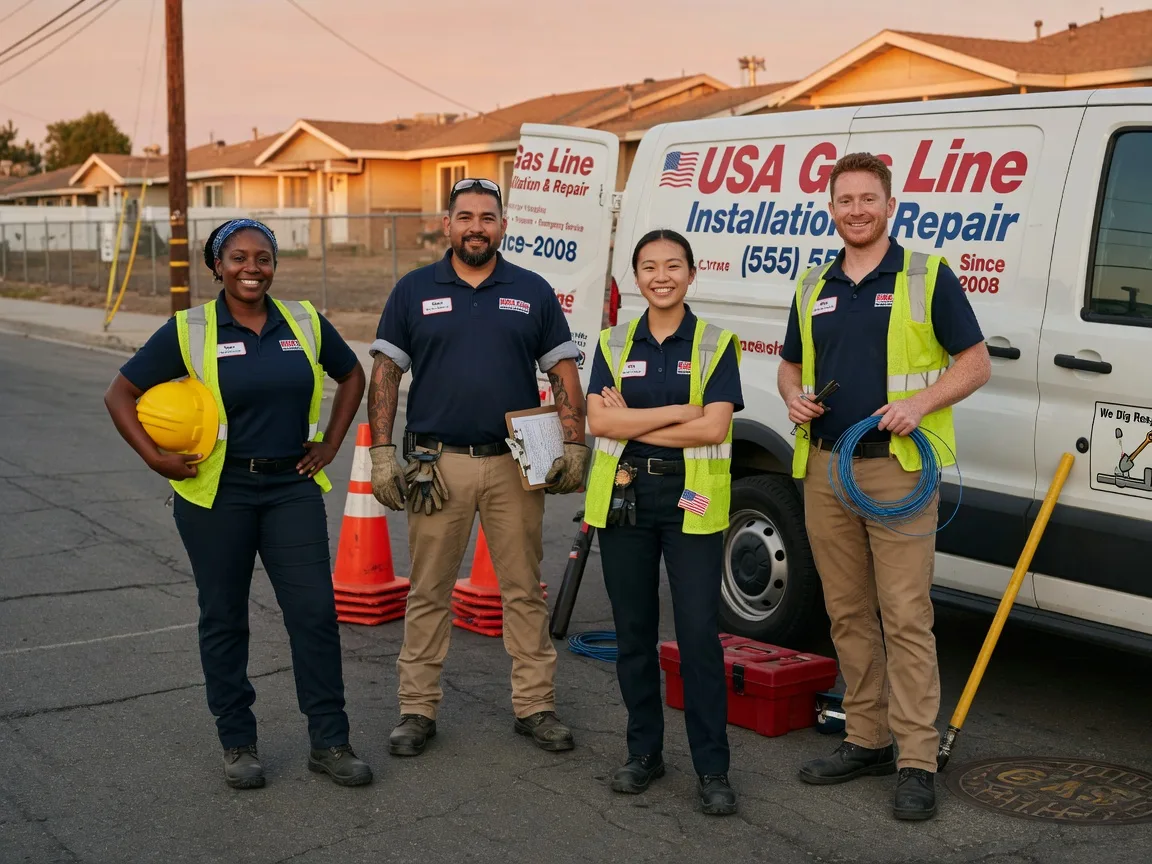 Gas Line Installation company in Milo, IA